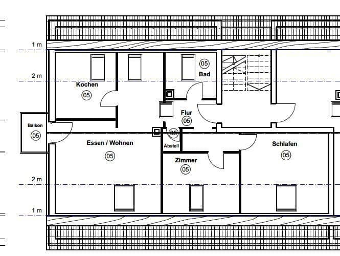 Prenájom bytu 3-izbový 62 m², Böcklinstraße, Bayreuth, Bavorsko Prenájom bytu 3-izbový 62 m², Böcklinstraße, Bayreuth, Bavorsko