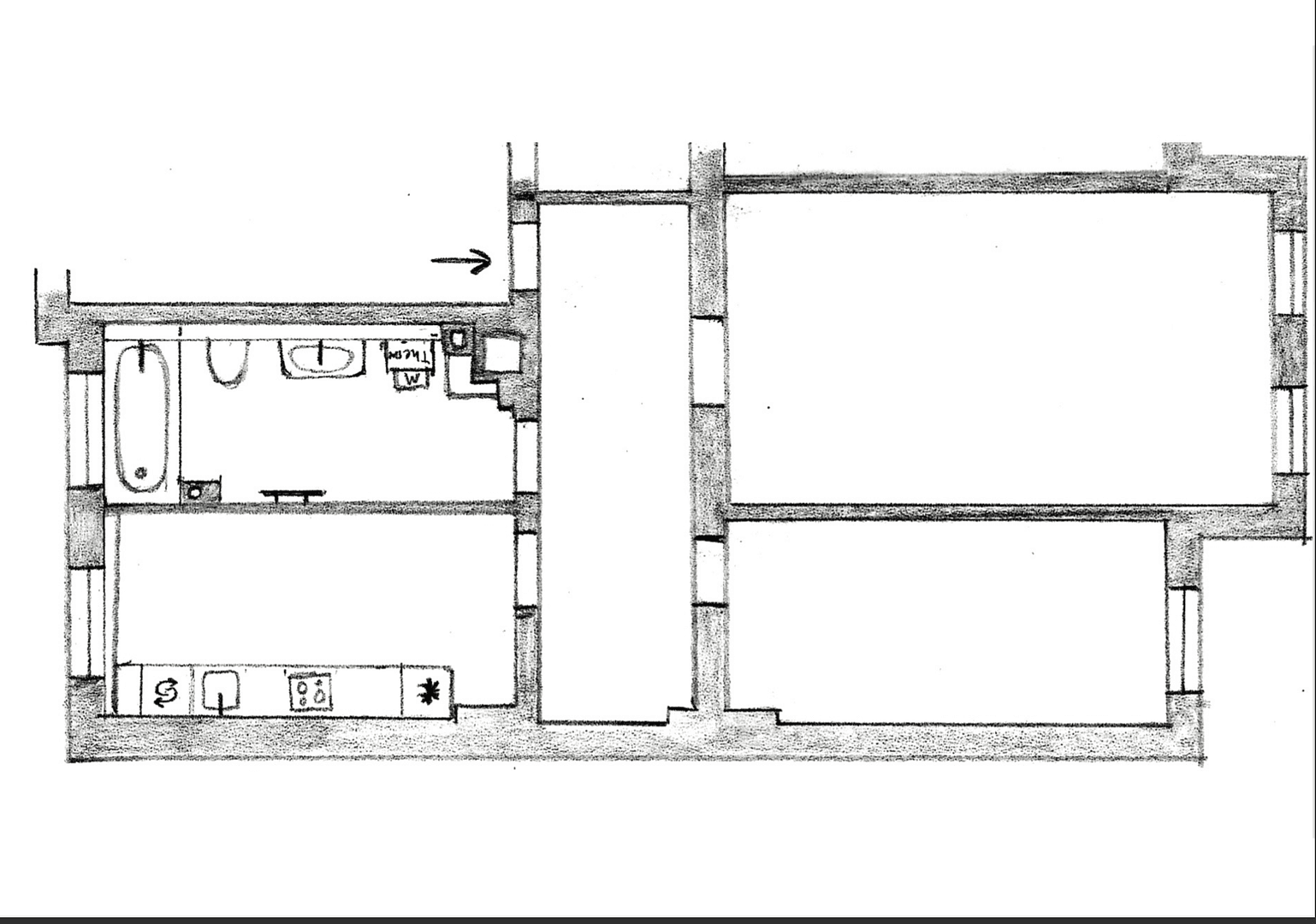 Prenájom bytu 2-izbový 70 m², Erfurt, Durínsko Prenájom bytu 2-izbový 70 m², Erfurt, Durínsko