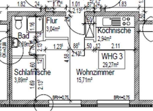Prenájom bytu 1-izbový 30 m², Rosengarten, Dolné Sasko Prenájom bytu 1-izbový 30 m², Rosengarten, Dolné Sasko