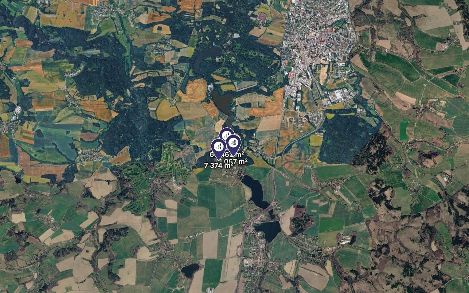 Predaj pozemku 71.903 m², Bystřice, Středočeský kraj Predaj pozemku 71.903 m², Bystřice, Středočeský kraj