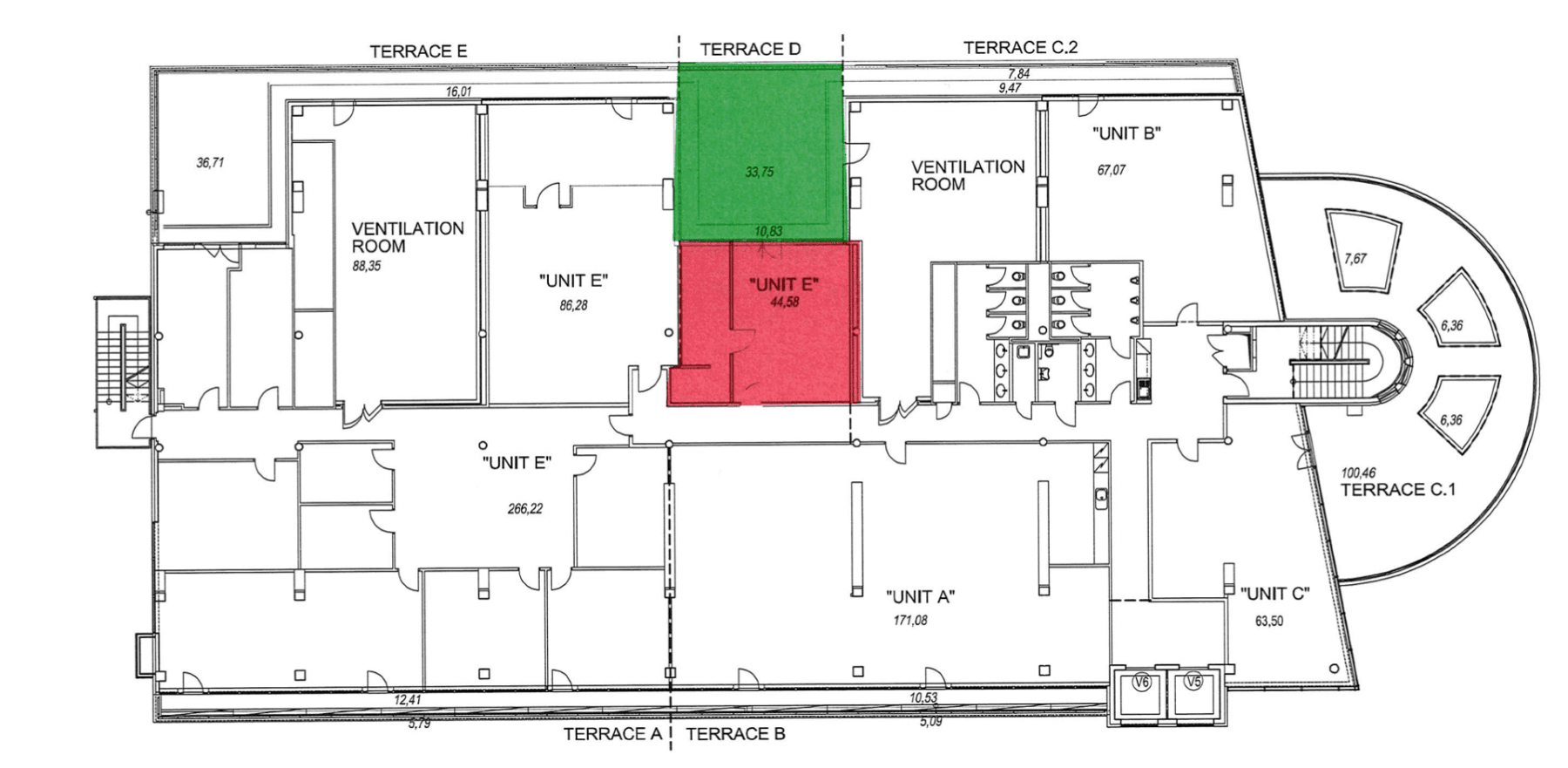Prenájom kancelárie 45 m², Lomnického, Praha, Praha Prenájom kancelárie 45 m², Lomnického, Praha, Praha