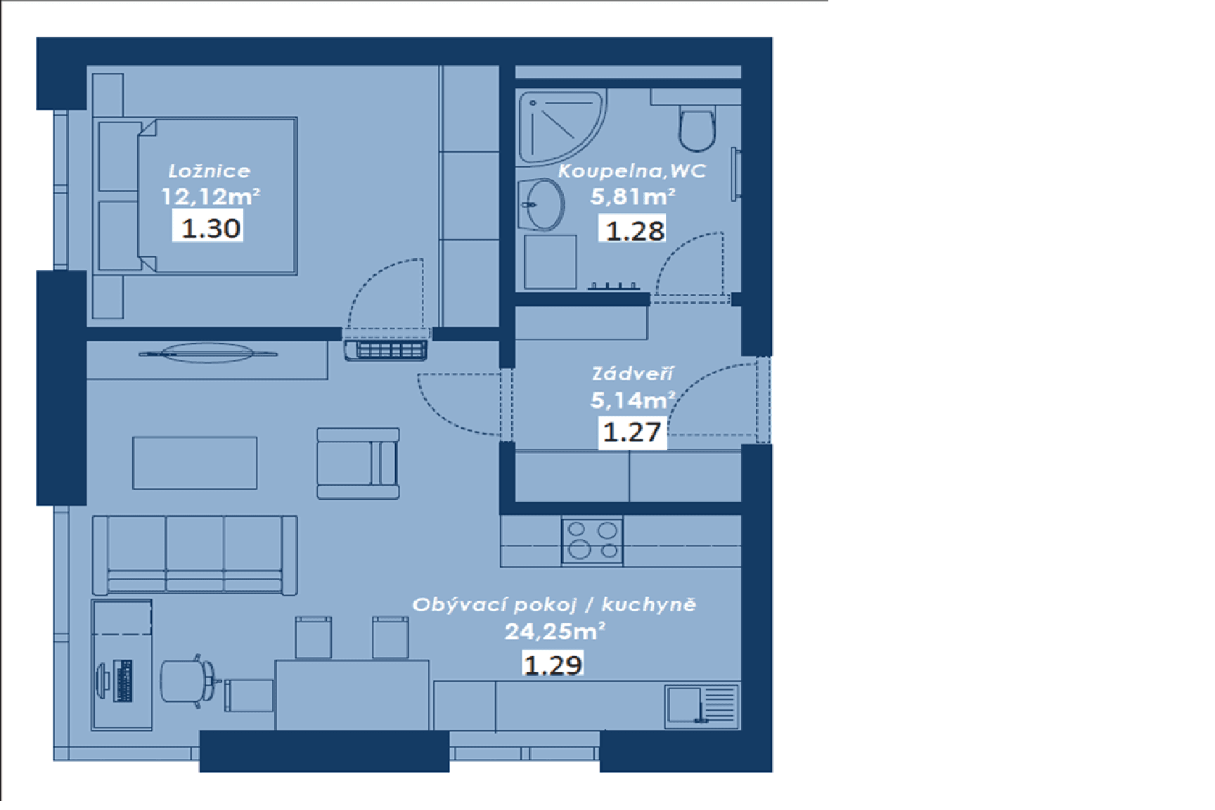 Prenájom bytu 2-izbový 47 m², Zahradní, Bzenec, Jihomoravský kraj Prenájom bytu 2-izbový 47 m², Zahradní, Bzenec, Jihomoravský kraj