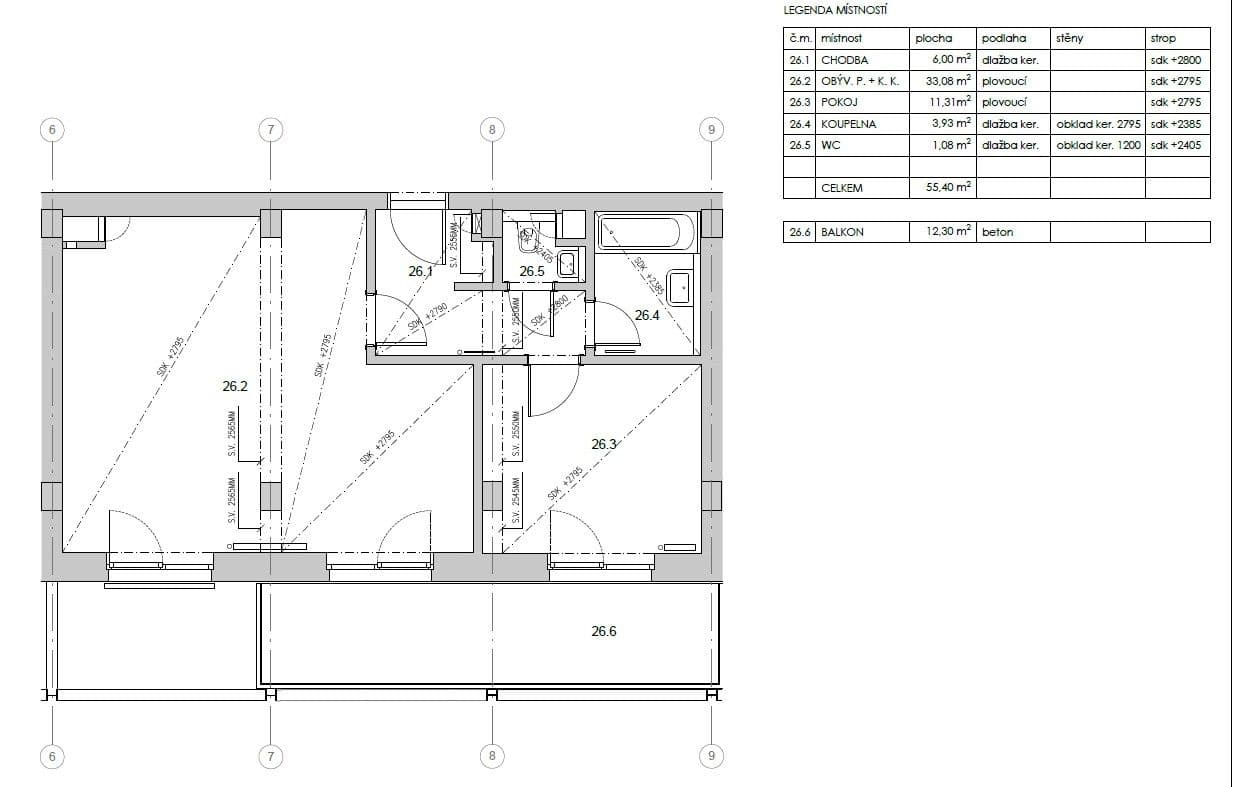 Prenájom bytu 2-izbový 58 m², Křižíkova, Čelákovice, Středočeský kraj Prenájom bytu 2-izbový 58 m², Křižíkova, Čelákovice, Středočeský kraj