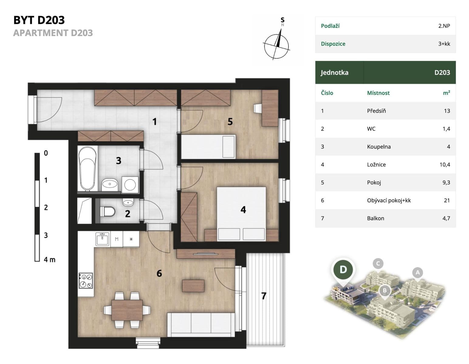 Predaj bytu 3-izbový 63 m², Jáchymovská, Praha, Praha Predaj bytu 3-izbový 63 m², Jáchymovská, Praha, Praha