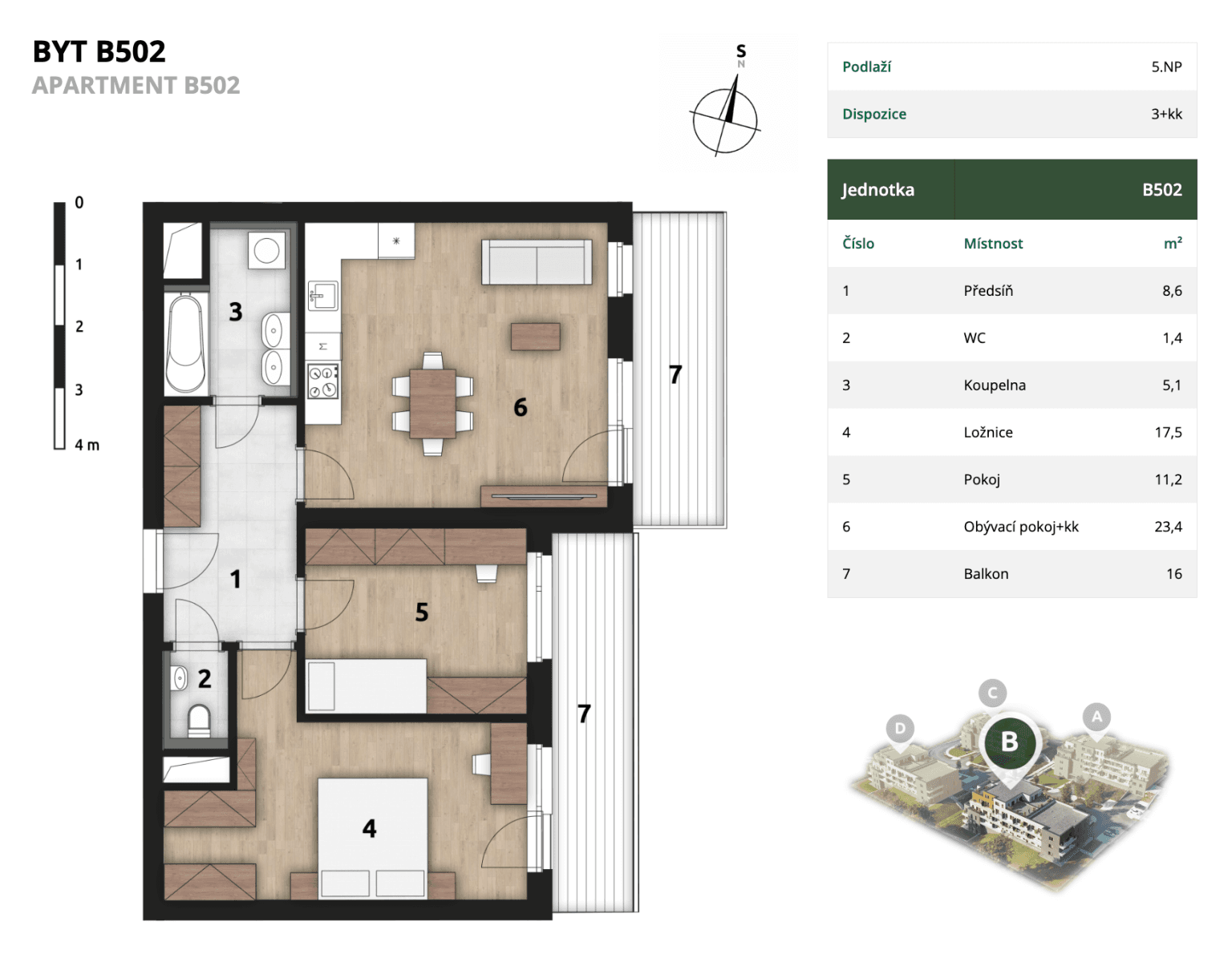 Predaj bytu 3-izbový 72 m², Jáchymovská, Praha, Praha Predaj bytu 3-izbový 72 m², Jáchymovská, Praha, Praha