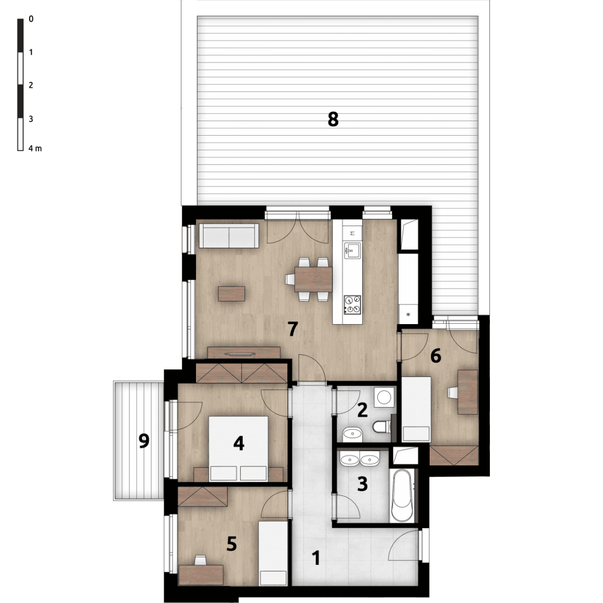 Predaj bytu 4-izbový 85 m², Jáchymovská, Praha, Praha Predaj bytu 4-izbový 85 m², Jáchymovská, Praha, Praha