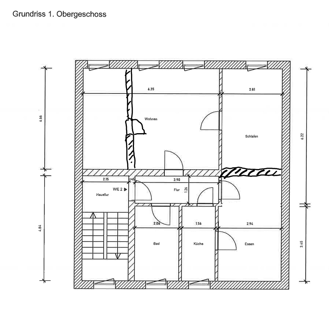 Prenájom bytu 3-izbový 71 m², Karl-Liebknecht-Str., Brandenburg an der Havel, Brandenbursko Prenájom bytu 3-izbový 71 m², Karl-Liebknecht-Str., Brandenburg an der Havel, Brandenbursko
