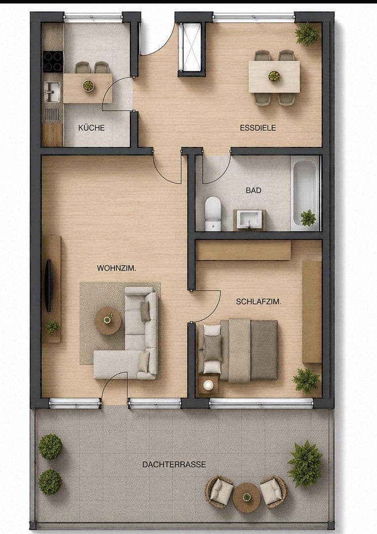 Predaj bytu 2-izbový 65 m², Bad Bevensen, Dolné Sasko Predaj bytu 2-izbový 65 m², Bad Bevensen, Dolné Sasko