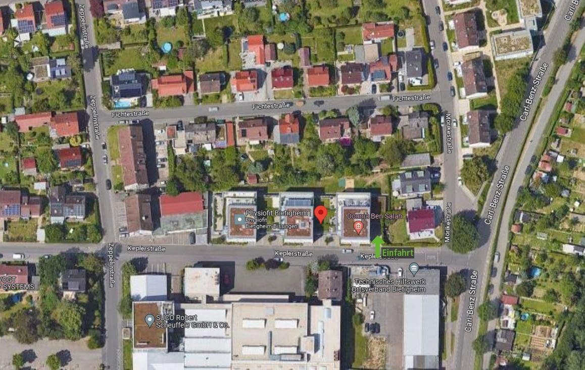 Prenájom garáže 11 m², Keplerstr. 19, Bietigheim-Bissingen, Bádensko-Wurttembersko Prenájom garáže 11 m², Keplerstr. 19, Bietigheim-Bissingen, Bádensko-Wurttembersko