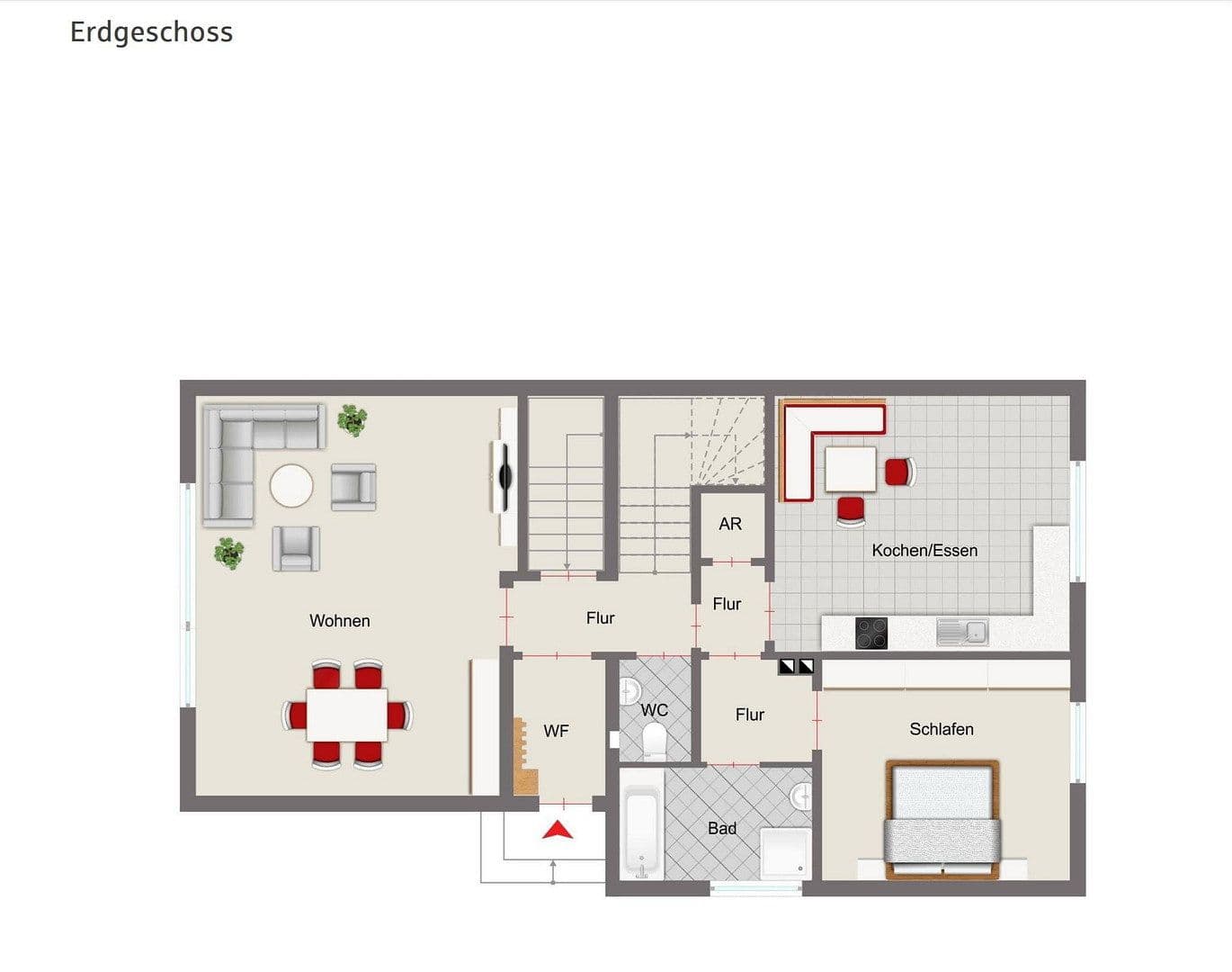 Predaj domu 143 m², pozemok 556 m², Bandelstr. 43, Herford, Severné Porýnie - Westfálsko Predaj domu 143 m², pozemok 556 m², Bandelstr. 43, Herford, Severné Porýnie - Westfálsko
