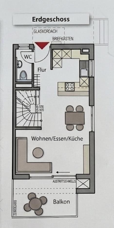 Prenájom bytu 5-izbový 111 m², Heimsheim, Bádensko-Wurttembersko Prenájom bytu 5-izbový 111 m², Heimsheim, Bádensko-Wurttembersko