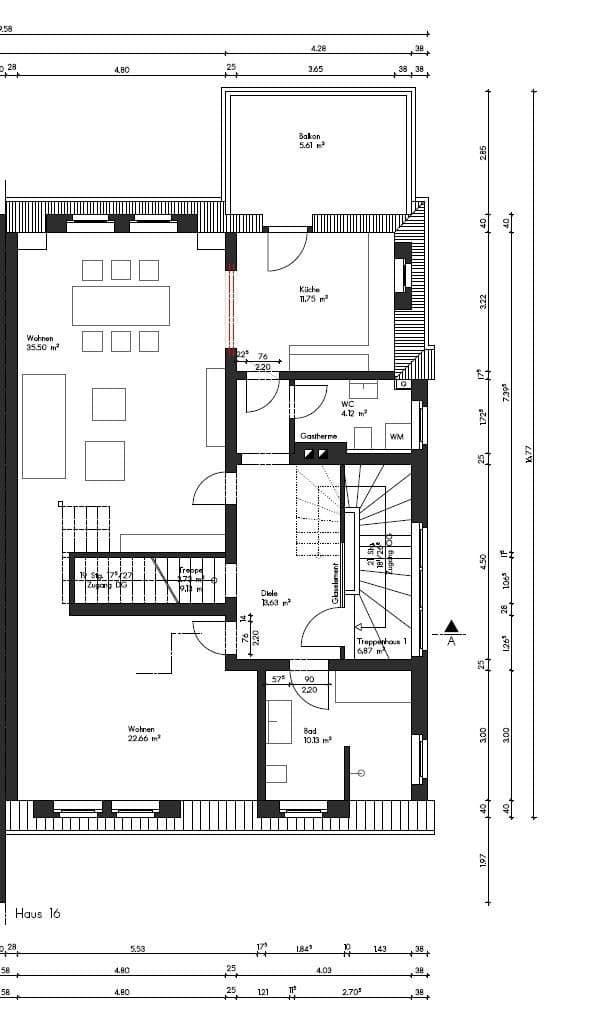 Prenájom bytu 5-izbový 162 m², Abraham-Lincoln-Str. 16, Weimar, Durínsko Prenájom bytu 5-izbový 162 m², Abraham-Lincoln-Str. 16, Weimar, Durínsko