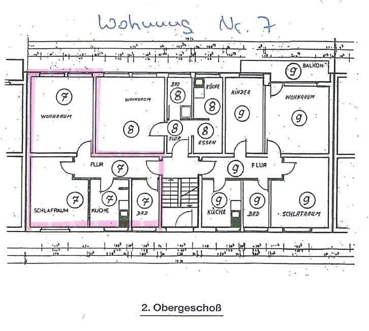 Prenájom bytu 2-izbový 52 m², Mammutring, Salzgitter, Dolné Sasko Prenájom bytu 2-izbový 52 m², Mammutring, Salzgitter, Dolné Sasko