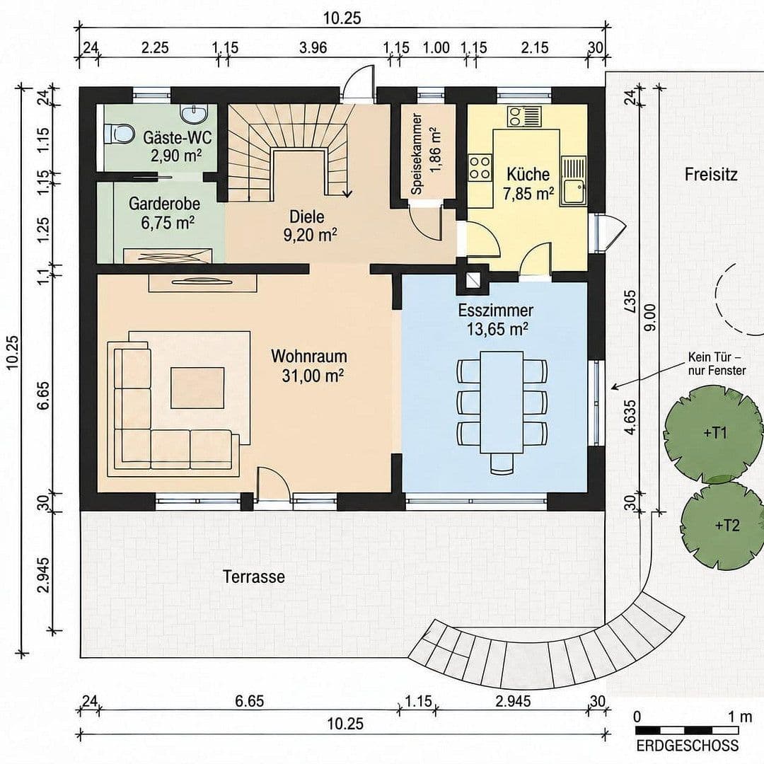 Predaj domu 142 m², pozemok 624 m², Ottobrunn, Bavorsko Predaj domu 142 m², pozemok 624 m², Ottobrunn, Bavorsko