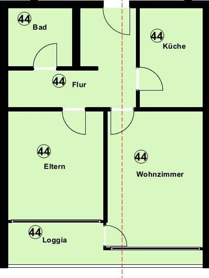 Prenájom bytu 2-izbový 61 m², Siemensstraße 39, Bamberg, Bavorsko Prenájom bytu 2-izbový 61 m², Siemensstraße 39, Bamberg, Bavorsko