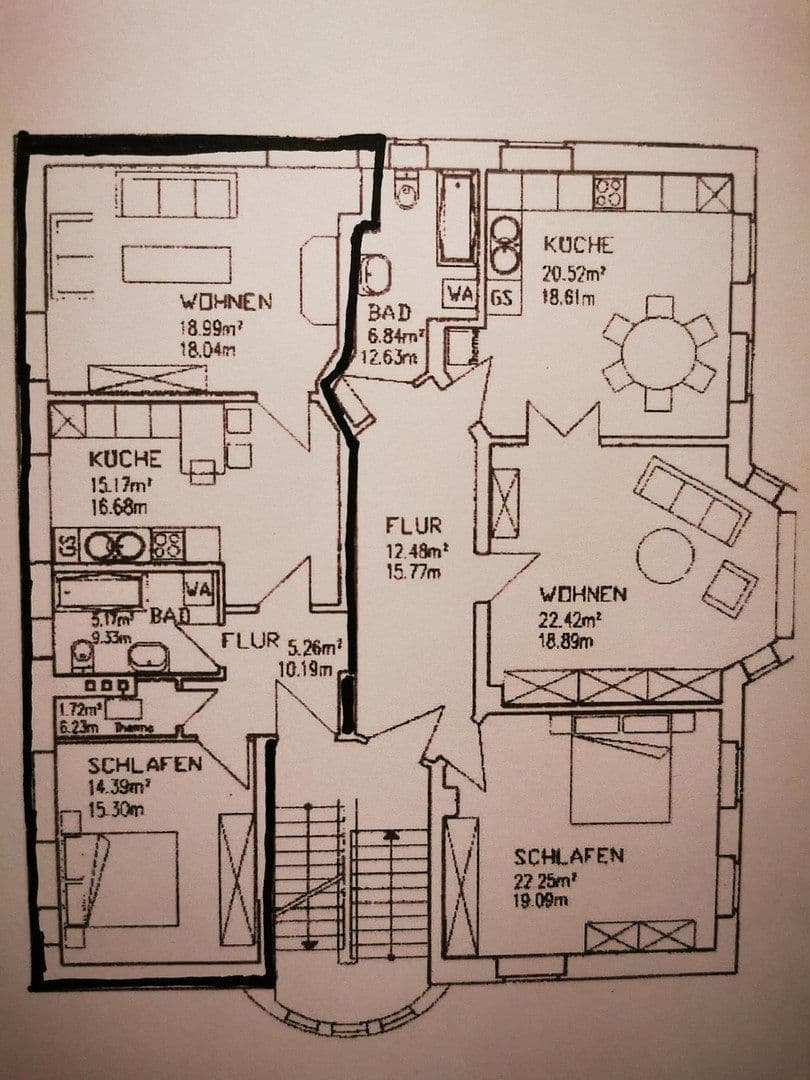 Prenájom bytu 2-izbový 63 m², Löwentorstrasse 28, Bleicherode, Durínsko Prenájom bytu 2-izbový 63 m², Löwentorstrasse 28, Bleicherode, Durínsko