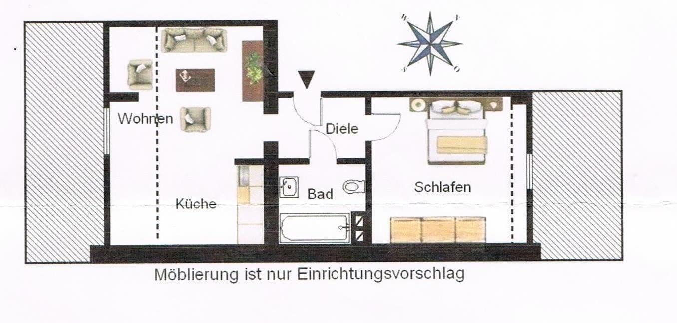 Predaj bytu 2-izbový 36 m², Suitbertusstr. 78, Düsseldorf, Severné Porýnie - Westfálsko Predaj bytu 2-izbový 36 m², Suitbertusstr. 78, Düsseldorf, Severné Porýnie - Westfálsko