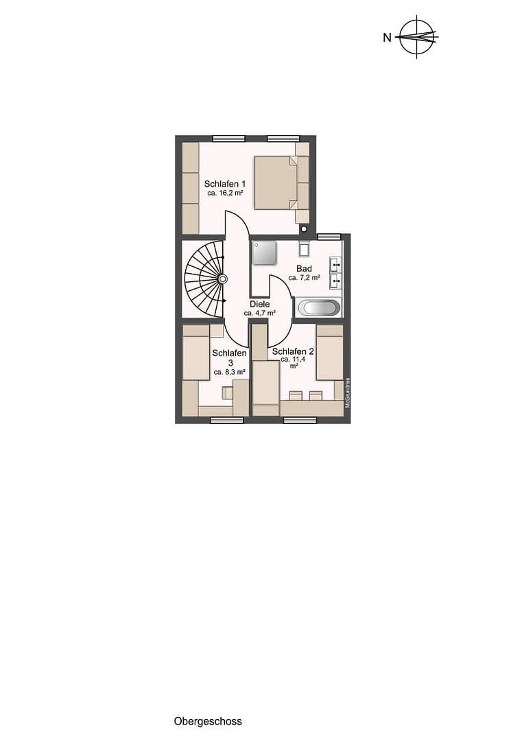 Predaj domu 127 m², pozemok 261 m², Grasbrunn, Bavorsko Predaj domu 127 m², pozemok 261 m², Grasbrunn, Bavorsko