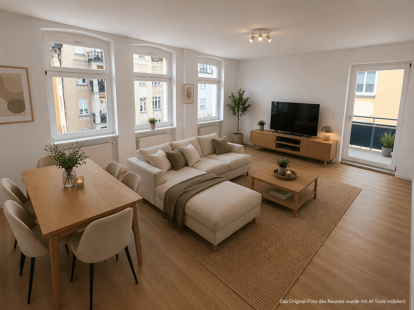 Prenájom bytu 2-izbový 82 m², Milchinselstraße 2, Erfurt, Durínsko Prenájom bytu 2-izbový 82 m², Milchinselstraße 2, Erfurt, Durínsko