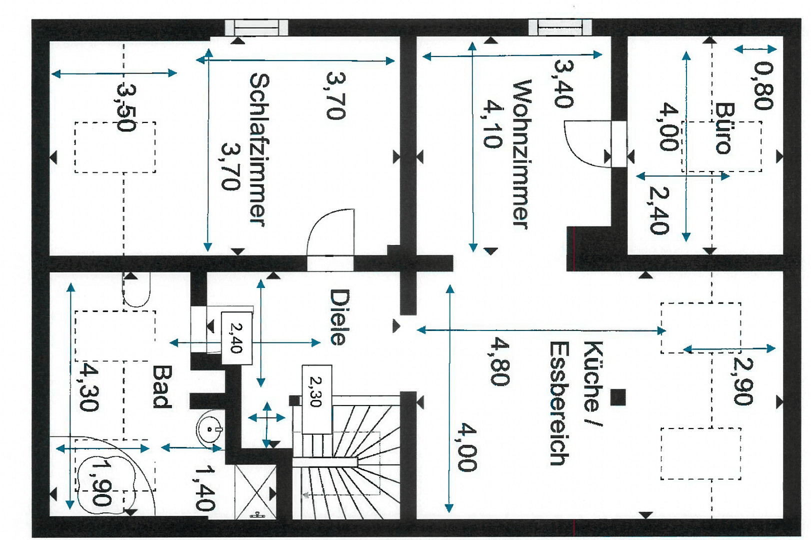 Prenájom bytu 3-izbový 95 m², Blumenthalstraße 5, Pforzheim, Bádensko-Wurttembersko Prenájom bytu 3-izbový 95 m², Blumenthalstraße 5, Pforzheim, Bádensko-Wurttembersko
