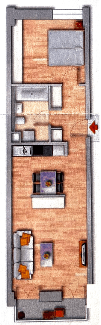 Predaj bytu 2-izbový 65 m², Berliner Allee 121, Berlin, Berlín Predaj bytu 2-izbový 65 m², Berliner Allee 121, Berlin, Berlín