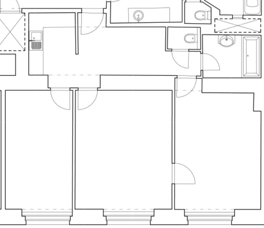 Prenájom bytu 3-izbový 80 m², Ukrajinská, Praha, Praha Prenájom bytu 3-izbový 80 m², Ukrajinská, Praha, Praha