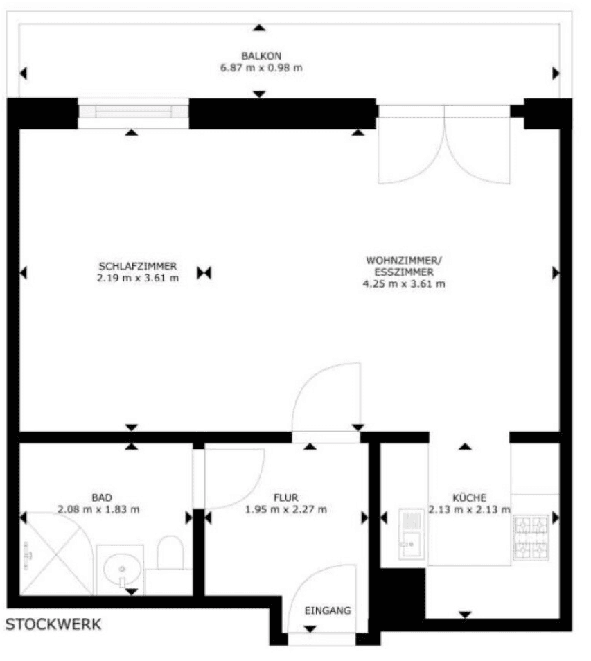 Prenájom bytu 1-izbový 36 m², Sollingergasse, Wien, Viedeň Prenájom bytu 1-izbový 36 m², Sollingergasse, Wien, Viedeň