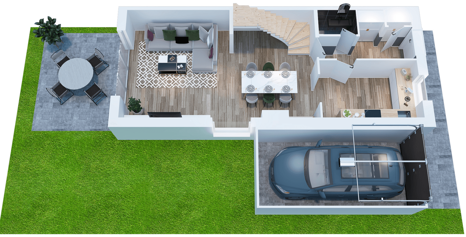 Predaj domu 141 m², pozemok 230 m², In der Eichenbach 1, Gau-Algesheim, Porýnie-Falcko Predaj domu 141 m², pozemok 230 m², In der Eichenbach 1, Gau-Algesheim, Porýnie-Falcko