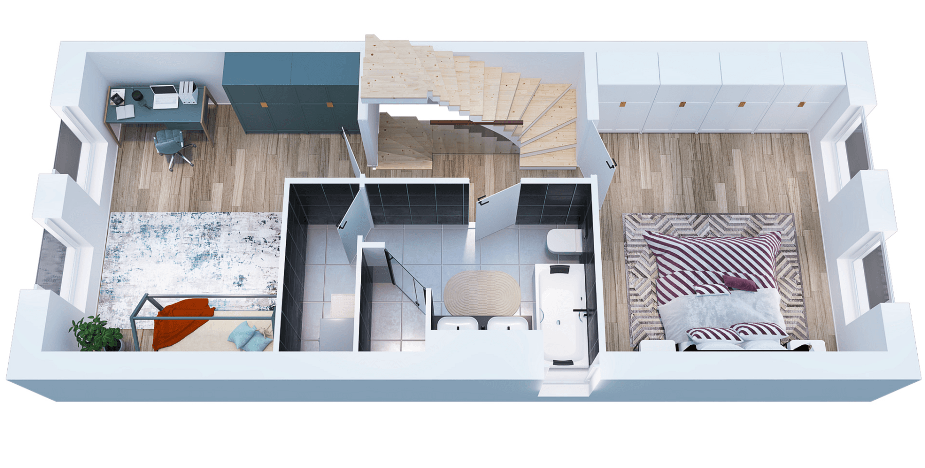 Predaj domu 141 m², pozemok 230 m², In der Eichenbach 1, Gau-Algesheim, Porýnie-Falcko Predaj domu 141 m², pozemok 230 m², In der Eichenbach 1, Gau-Algesheim, Porýnie-Falcko