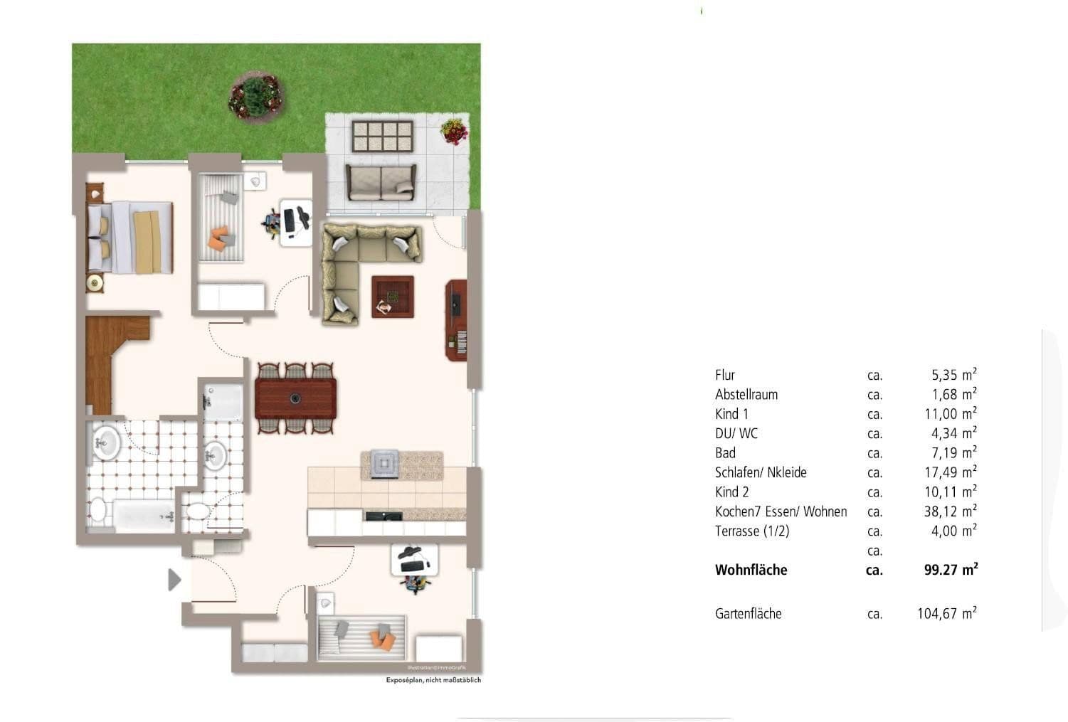 Prenájom bytu 4-izbový 100 m², Sulzbacher strasse 111, Backnang, Bádensko-Wurttembersko Prenájom bytu 4-izbový 100 m², Sulzbacher strasse 111, Backnang, Bádensko-Wurttembersko