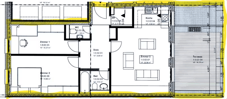 Predaj bytu 3-izbový 76 m², Gürtelstraße, Berlin, Berlín Predaj bytu 3-izbový 76 m², Gürtelstraße, Berlin, Berlín