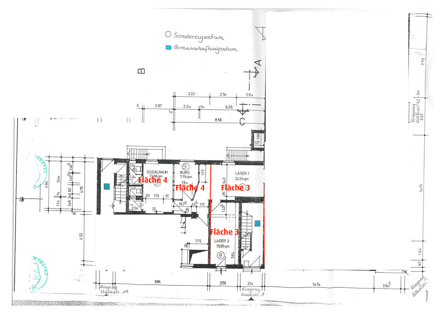 Prenájom nebytového priestoru 61 m², Kaakstraße 1, Wilhelmshaven, Dolné Sasko Prenájom nebytového priestoru 61 m², Kaakstraße 1, Wilhelmshaven, Dolné Sasko