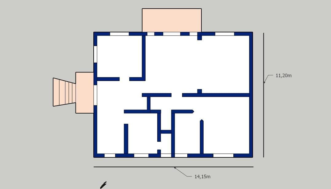 Predaj domu 234 m², pozemok 3.794 m², Boitzenburger Land, Brandenbursko Predaj domu 234 m², pozemok 3.794 m², Boitzenburger Land, Brandenbursko