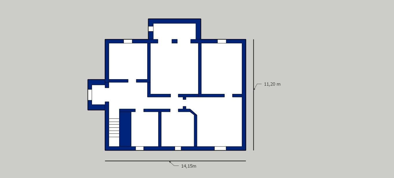 Predaj domu 234 m², pozemok 3.794 m², Boitzenburger Land, Brandenbursko Predaj domu 234 m², pozemok 3.794 m², Boitzenburger Land, Brandenbursko