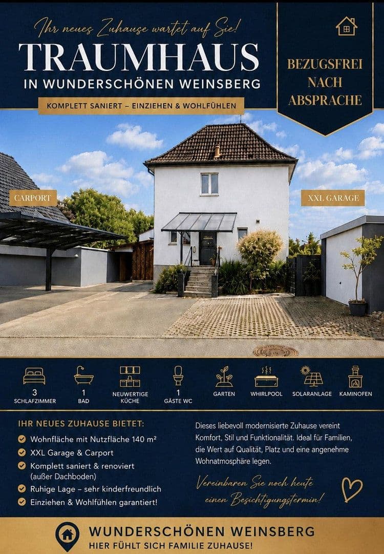 Predaj domu 100 m², pozemok 349 m², Weinsberg, Bádensko-Wurttembersko Predaj domu 100 m², pozemok 349 m², Weinsberg, Bádensko-Wurttembersko