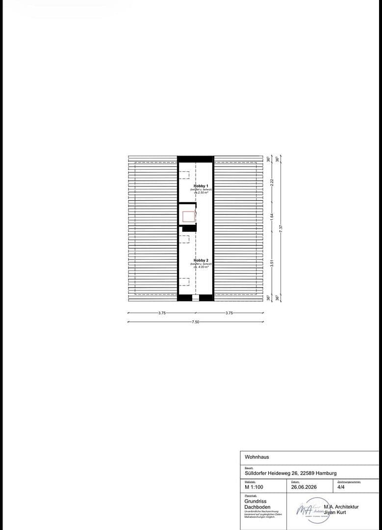 Predaj domu 120 m², pozemok 512 m², Sülldorfer Heideweg 26, Hamburg, Hamburg Predaj domu 120 m², pozemok 512 m², Sülldorfer Heideweg 26, Hamburg, Hamburg