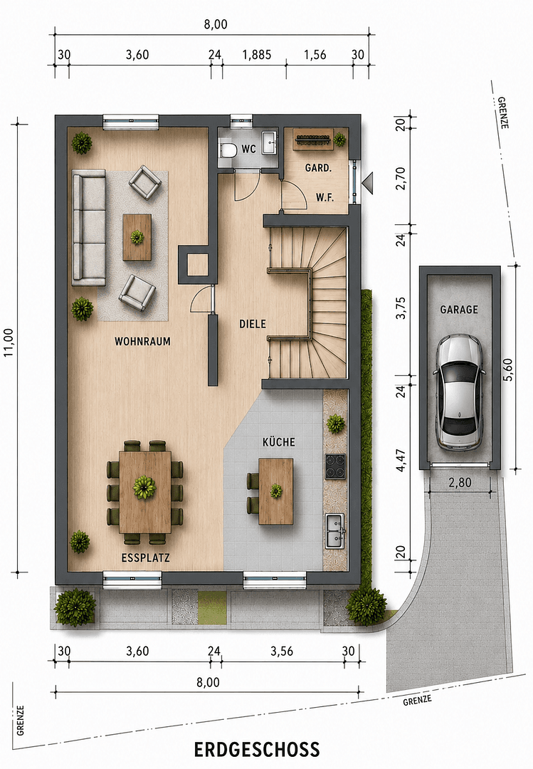 Predaj domu 200 m², pozemok 313 m², Schweinfurt, Bavorsko Predaj domu 200 m², pozemok 313 m², Schweinfurt, Bavorsko