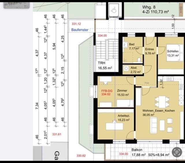 Prenájom bytu 4-izbový 111 m², Bad Säckingen, Bádensko-Wurttembersko Prenájom bytu 4-izbový 111 m², Bad Säckingen, Bádensko-Wurttembersko
