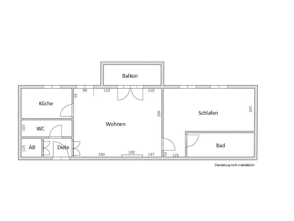 Prenájom bytu 2-izbový 53 m², Lerchenauer Str. 176, München, Bavorsko Prenájom bytu 2-izbový 53 m², Lerchenauer Str. 176, München, Bavorsko