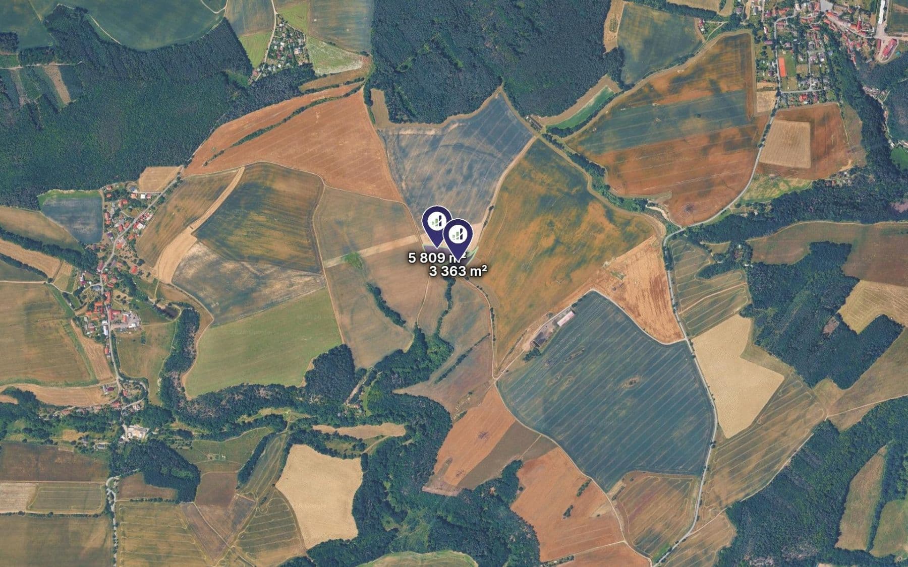 Predaj pozemku 9.172 m², Bratřínov, Středočeský kraj Predaj pozemku 9.172 m², Bratřínov, Středočeský kraj