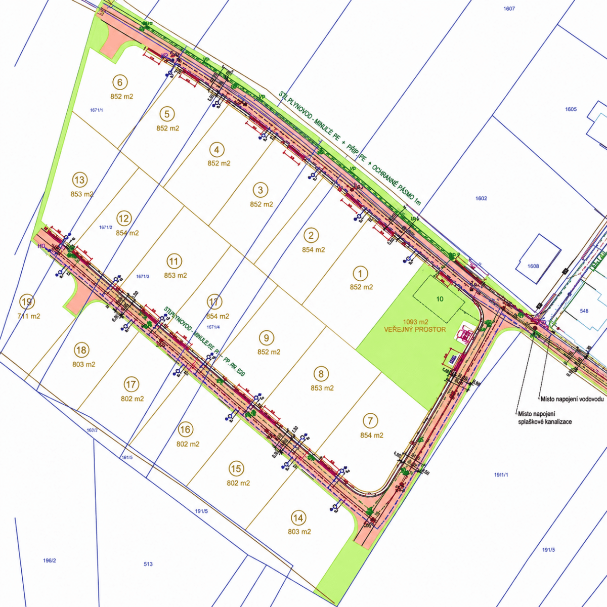 Predaj pozemku 852 m², Mšecké Žehrovice, Středočeský kraj Predaj pozemku 852 m², Mšecké Žehrovice, Středočeský kraj