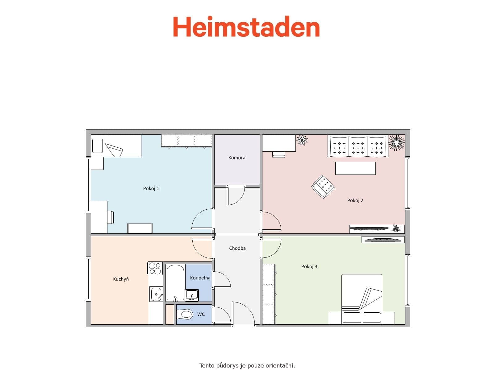 Prenájom bytu 3-izbový 75 m², Slezská, Český Těšín, Moravskoslezský kraj Prenájom bytu 3-izbový 75 m², Slezská, Český Těšín, Moravskoslezský kraj