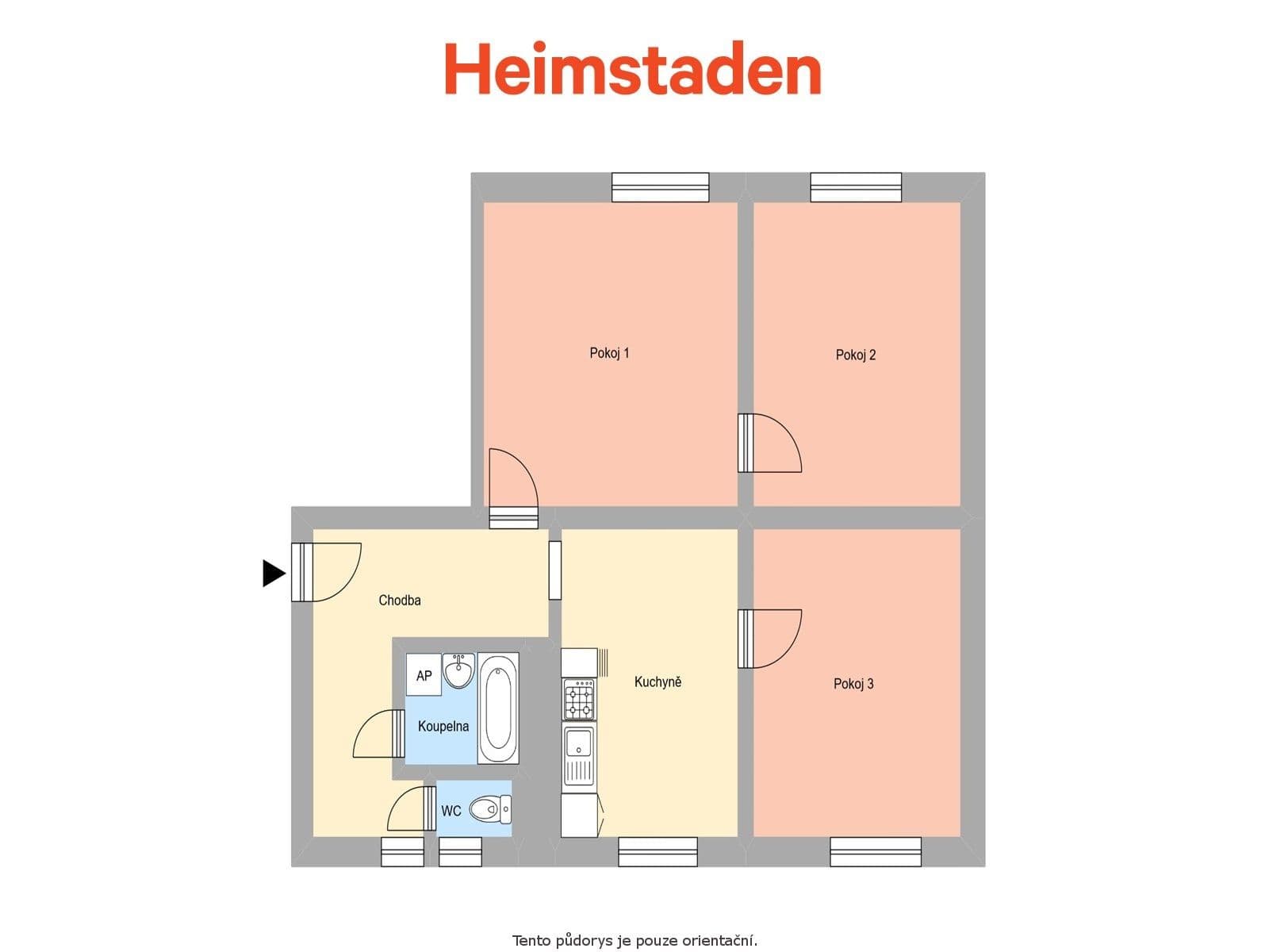 Prenájom bytu 3-izbový 68 m², Svornosti, Havířov, Moravskoslezský kraj Prenájom bytu 3-izbový 68 m², Svornosti, Havířov, Moravskoslezský kraj