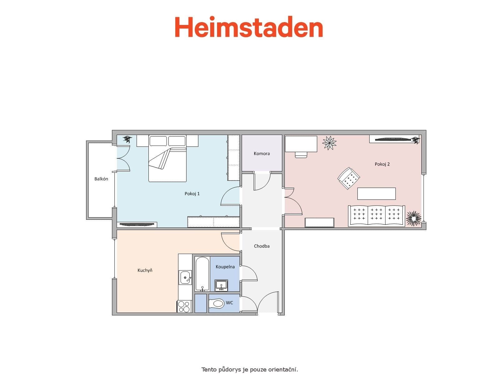 Prenájom bytu 2-izbový 59 m², Dr. Antonína Vaculíka, Frýdek-Místek, Moravskoslezský kraj Prenájom bytu 2-izbový 59 m², Dr. Antonína Vaculíka, Frýdek-Místek, Moravskoslezský kraj