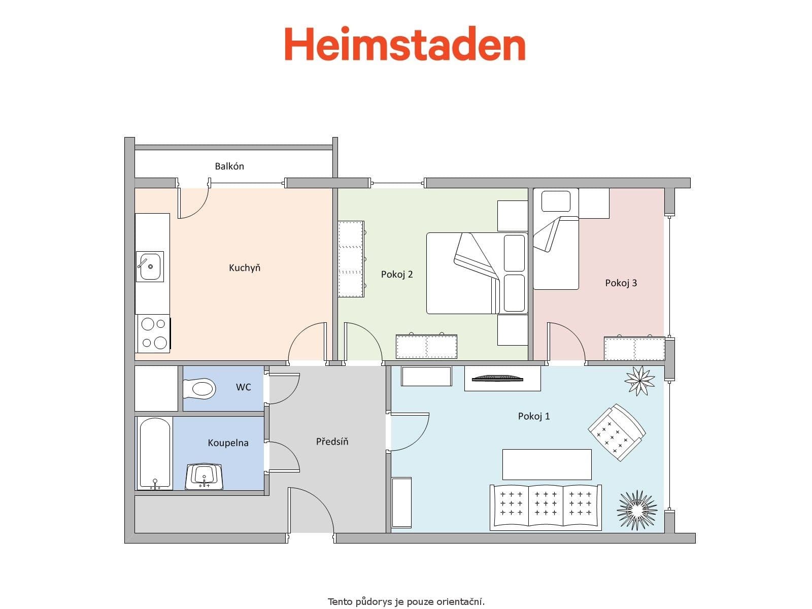 Prenájom bytu 3-izbový 66 m², Československé armády, Frýdek-Místek, Moravskoslezský kraj Prenájom bytu 3-izbový 66 m², Československé armády, Frýdek-Místek, Moravskoslezský kraj