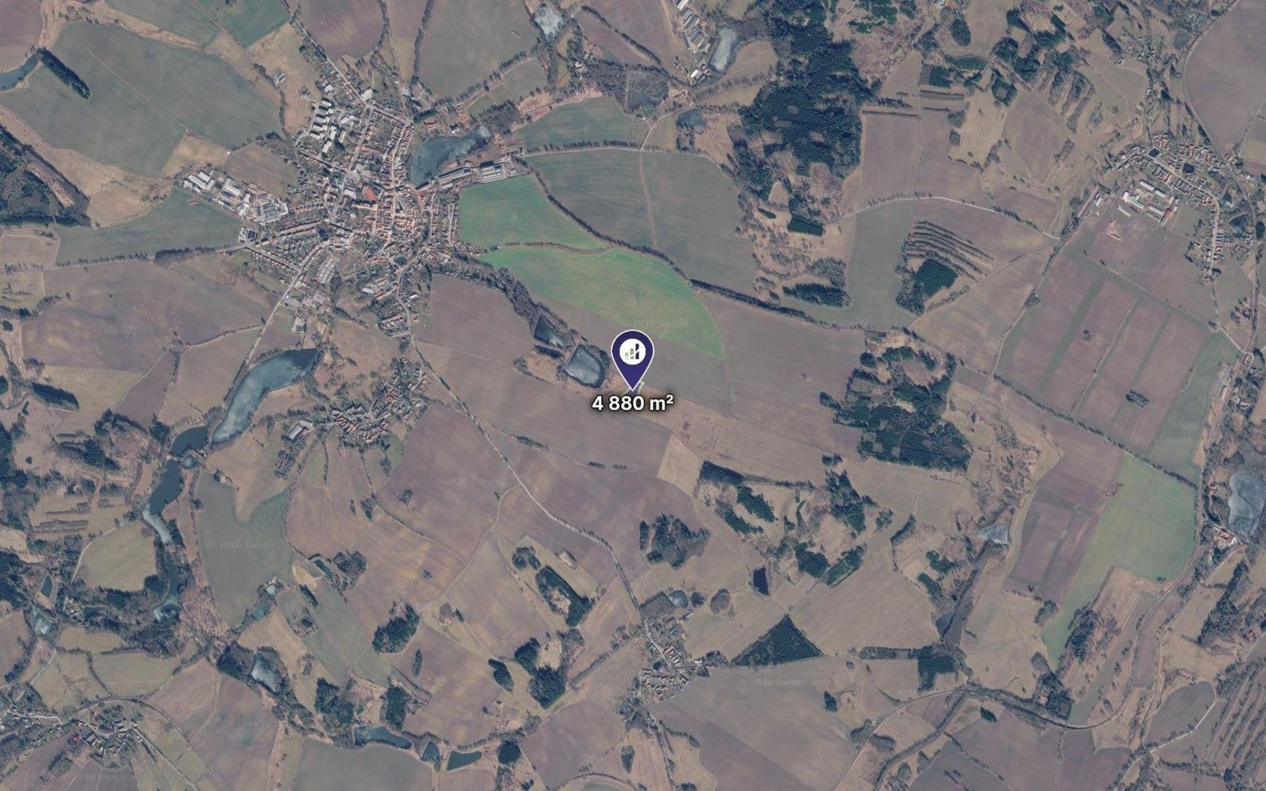 Predaj pozemku 2.440 m², Počátky, Kraj Vysočina Predaj pozemku 2.440 m², Počátky, Kraj Vysočina