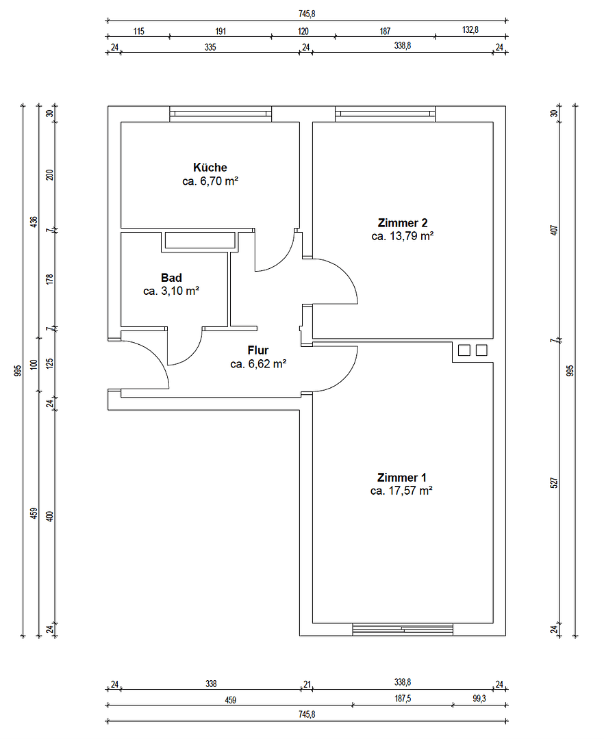 Predaj bytu 2-izbový 48 m², Storkower Straße 88, Berlin, Berlín Predaj bytu 2-izbový 48 m², Storkower Straße 88, Berlin, Berlín