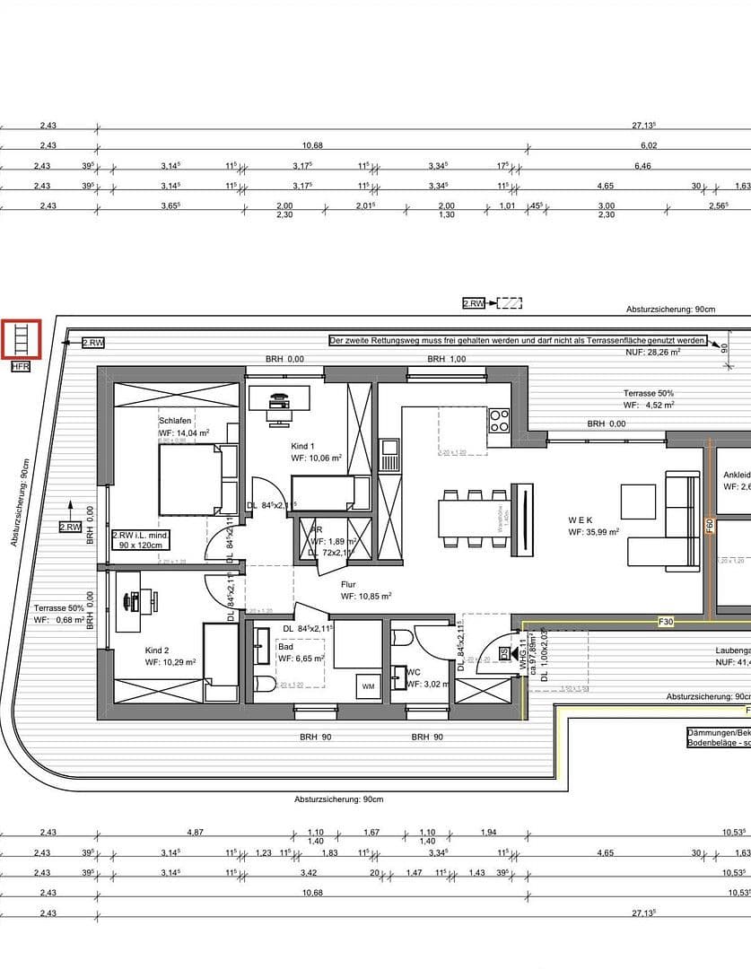 Prenájom bytu 4-izbový 98 m², Detmolder Straße 105, Bad Lippspringe, Severné Porýnie - Westfálsko Prenájom bytu 4-izbový 98 m², Detmolder Straße 105, Bad Lippspringe, Severné Porýnie - Westfálsko