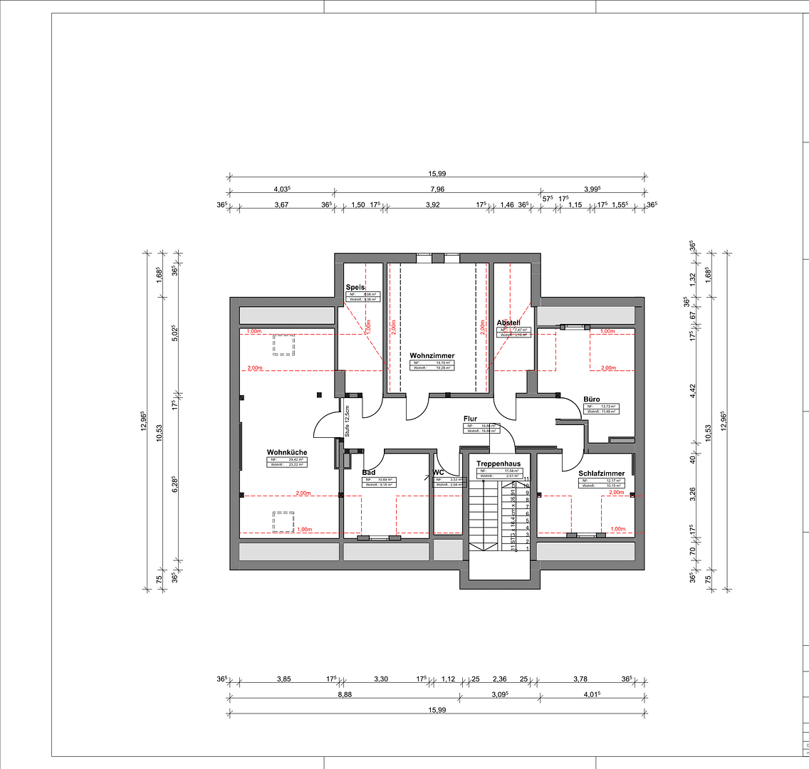 Prenájom bytu 3-izbový 102 m², Kassel, Hesensko Prenájom bytu 3-izbový 102 m², Kassel, Hesensko
