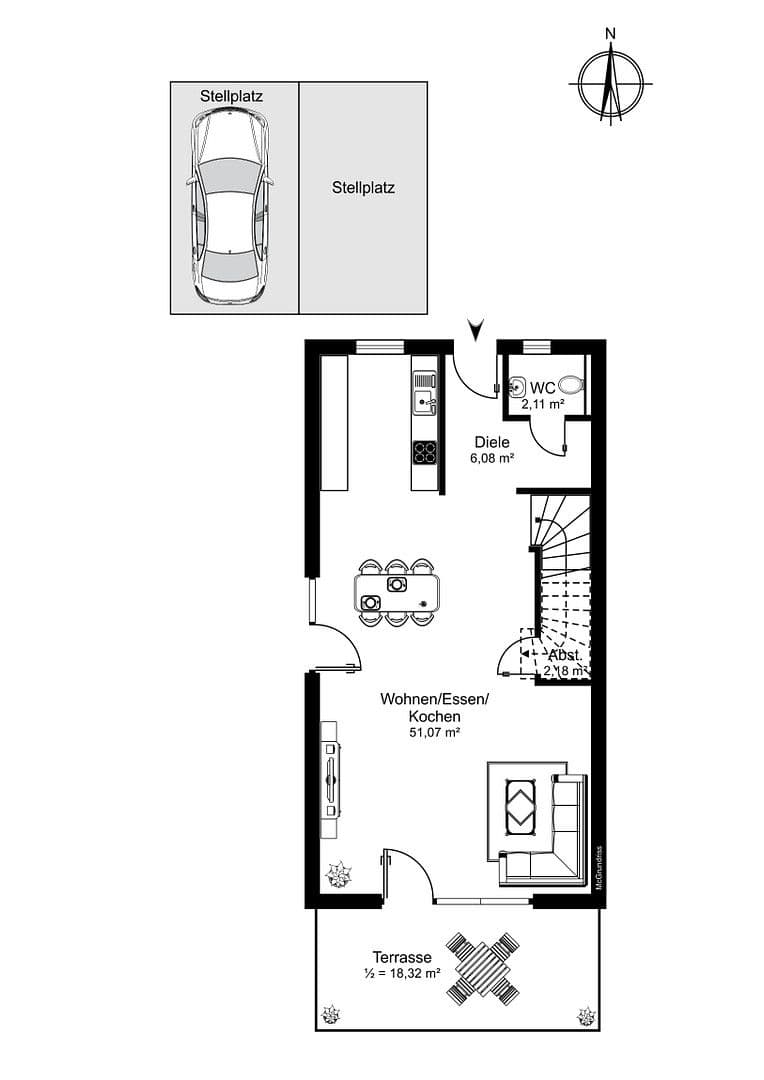 Prenájom domu 131 m², pozemok 85 m², Appelboomtwiete, 10, Alveslohe, Šlezvicko-Holštajnsko Prenájom domu 131 m², pozemok 85 m², Appelboomtwiete, 10, Alveslohe, Šlezvicko-Holštajnsko